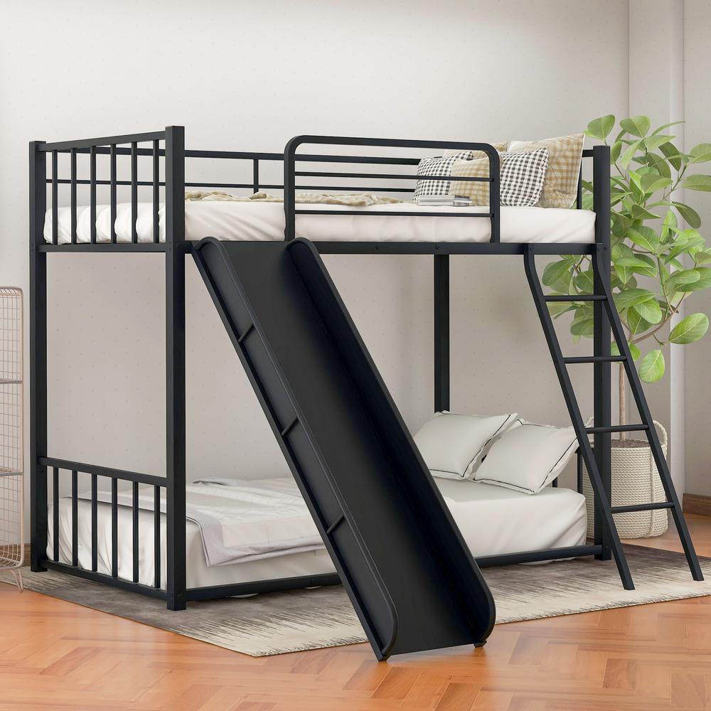 boy twin loft bed with slide