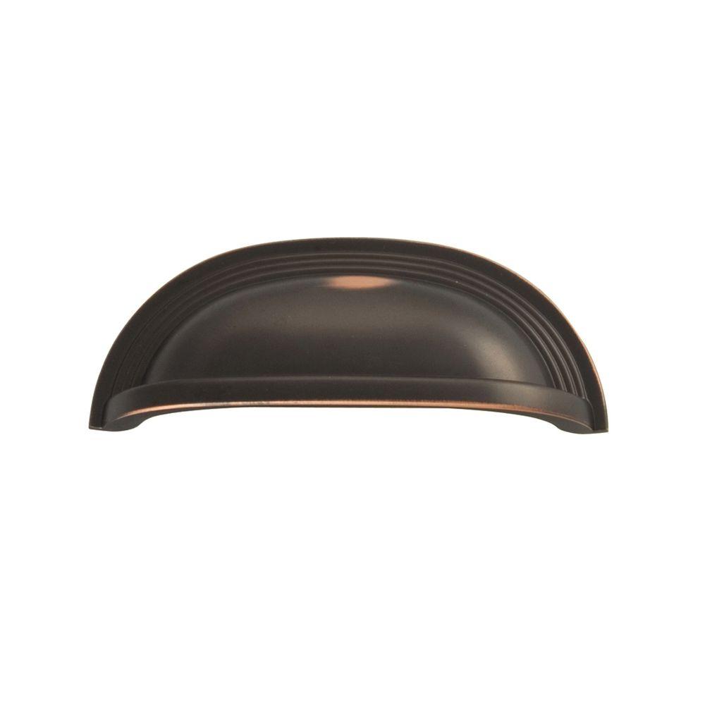 Hickory Hardware Deco 96 Mm Oil Rubbed Bronze Cup Pull P3104 Obh Hickory Hardware Deco 96 Mm Oil Rubbed Bronze Cup Pull