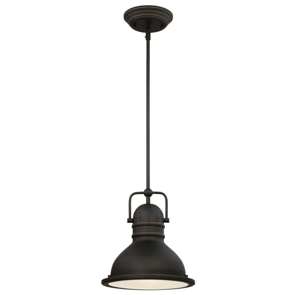 Westinghouse Boswell 1 Light Oil Rubbed Bronze With Highlights Led Mini Pendant Frosted Prismatic Acrylic Lens 63082a The Home Depot - Industrial Pendant Lighting Oil Rubbed Bronze Westinghouse Boswell 1 Light Oil Rubbed Bronze With Highlights Led Mini Pendant Frosted Prismatic Acrylic Lens 63082a The Home Depot - Industrial Pendant Lighting Oil Rubbed Bronze