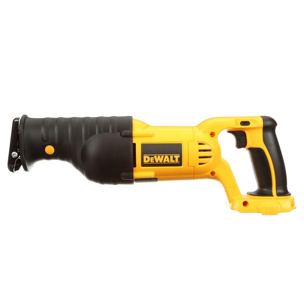 DEWALT 18-Volt NiCd Cordless Reciprocating Saw (Tool-Only)-DC385B - The
