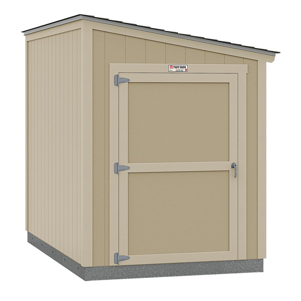 Lean to shed tuff shed