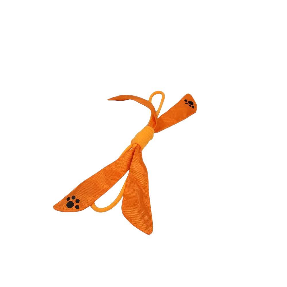 Aspectek PetsN'all Large Red Silicone Flying Disc Dog Toy with Flashing