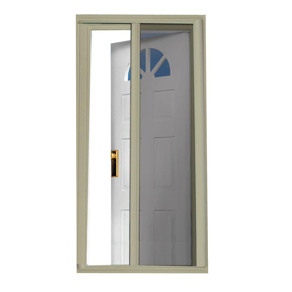 Retractable Sandtone Aluminum Screen Doors Exterior Doors