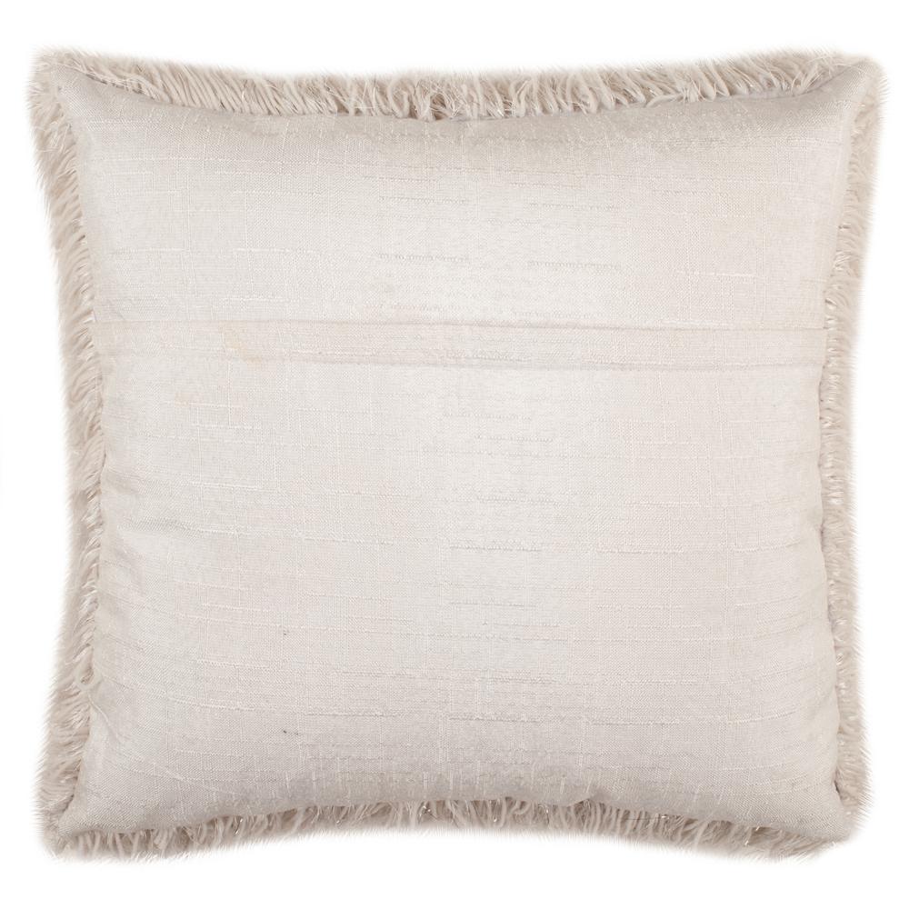 Safavieh Shag Modish Metallic Snow Solid Faux Fur Down Alternative