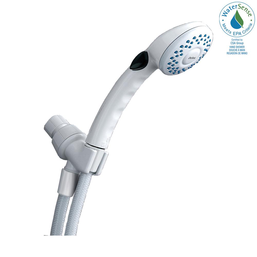 DANCO Versa Spray 1Spray Handheld Shower Head in White10086 The