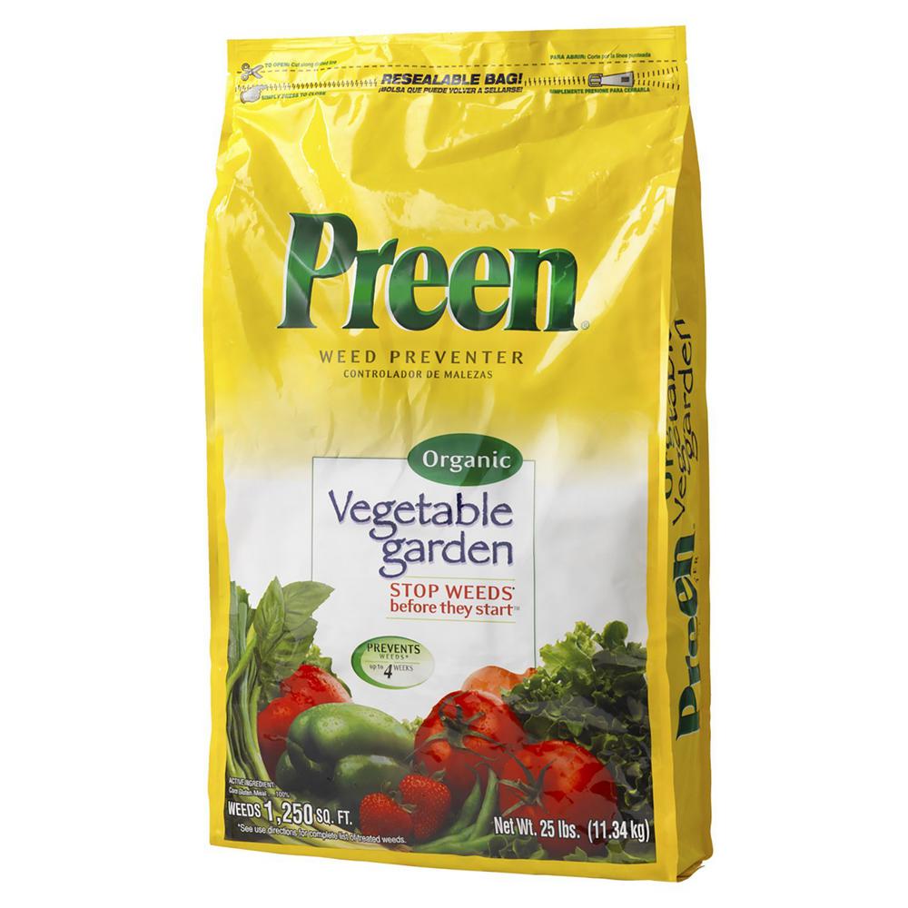 Preen 25 lbs. Vegetable Garden Organic Weed Preventer by Preen