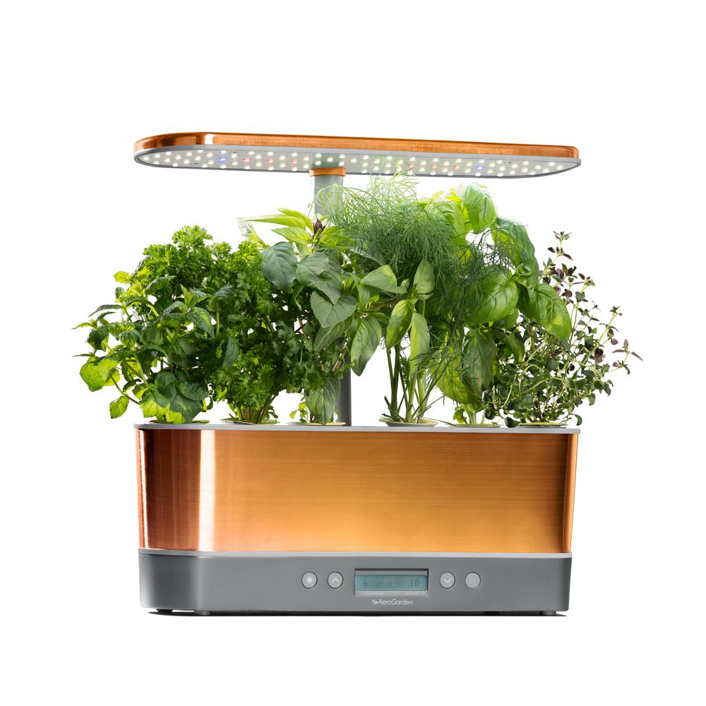 areo garden dill aerogarden harvest elite slim copper home garden system system9011251200 areo garden dill aerogarden harvest elite slim copper home garden system system9011251200