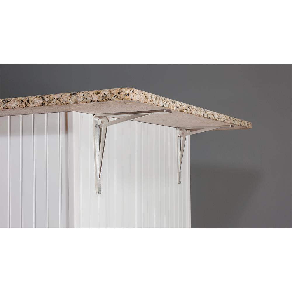 Federal Brace Portland 10 In Steel Countertop Bracket 40340 The Steel Countertop Bracket 40340 The Home Depot