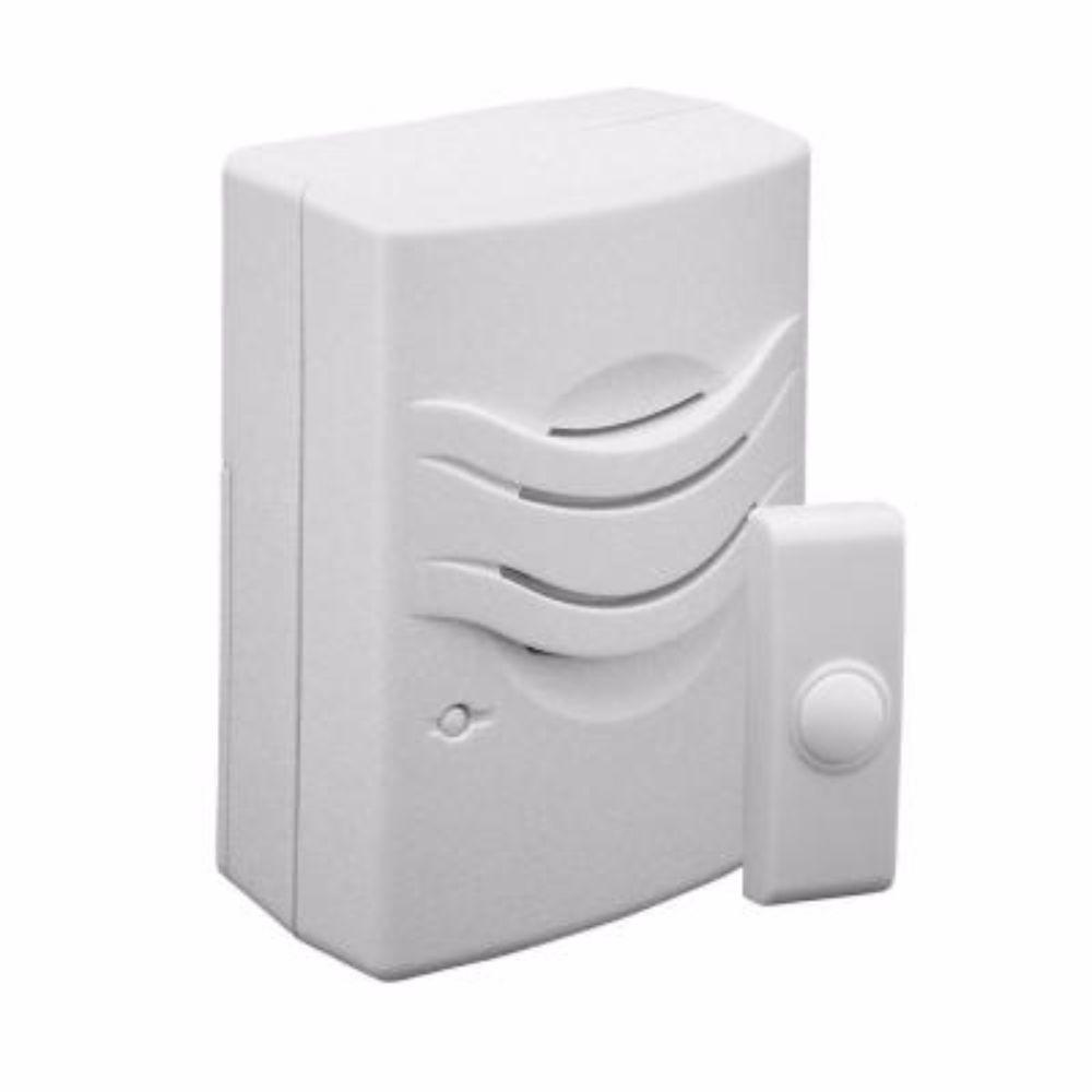 IQ America Wireless Doorbell Chime with 2Tone, White245817 The Home