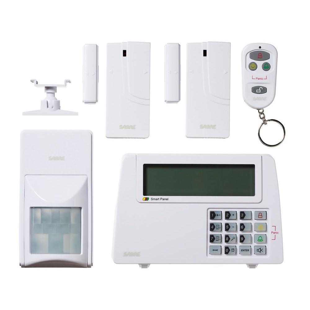 sabre home alarm system wireless-wp-100 - the home depot