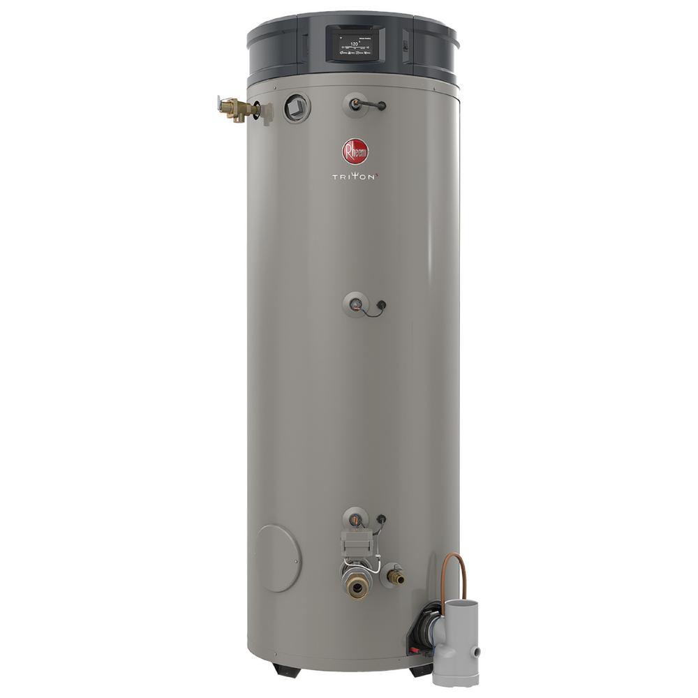 Rheem Commercial Triton Premium Heavy Duty High Eff 100 Gal. 250K BTU ULN Natural Gas ASME Power Direct Vent Tank Water Heater For Sale