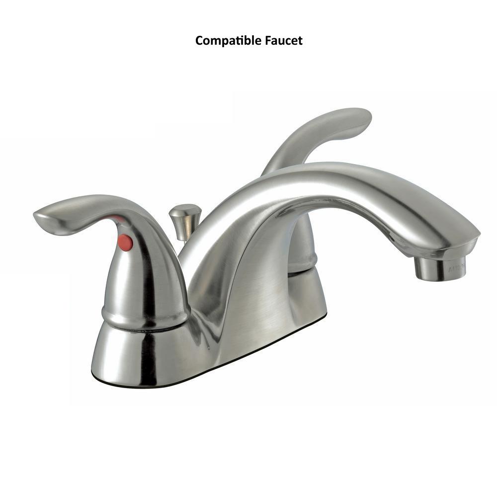 Glacier Bay Builders 4 In Centerset 1 5 Gpm Bathroom Sink Faucet