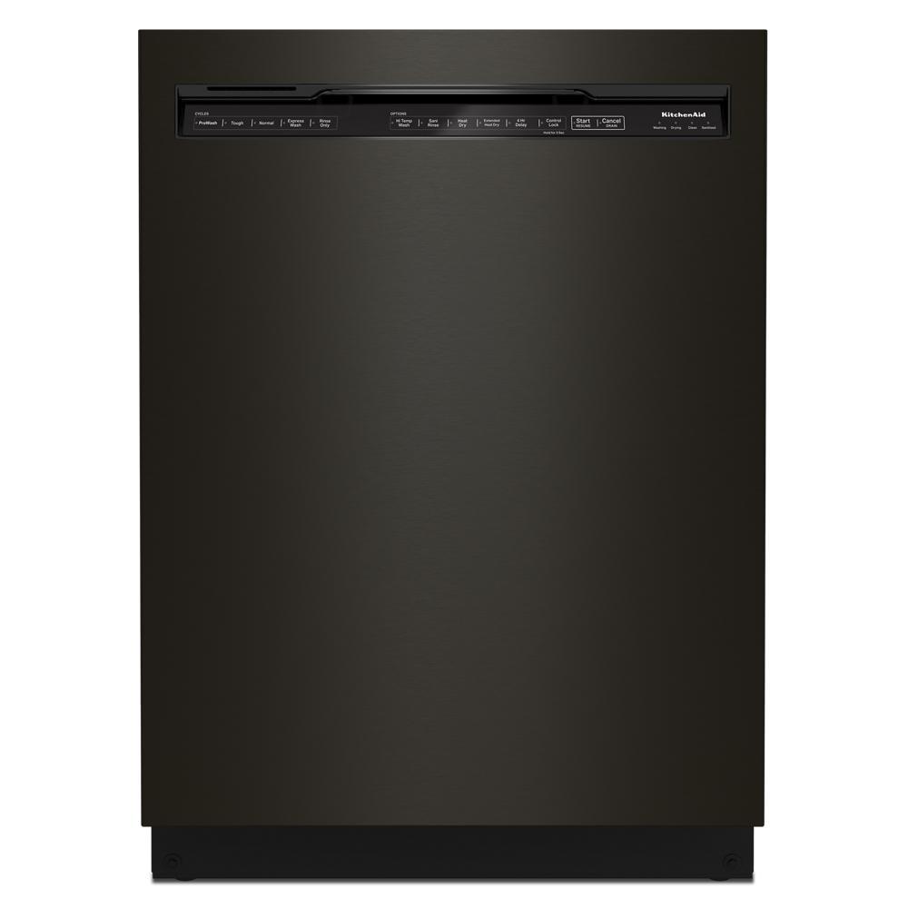 KitchenAid 24 in. Front Control Tall Tub Dishwasher in PrintShield