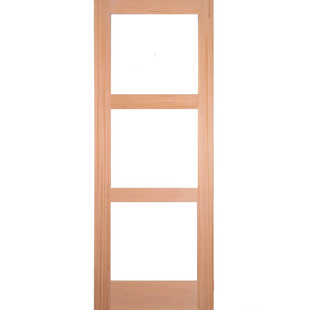 Krosswood Doors 32 in. x 80 in. Contemporary Hemlock 3 Krosswood Doors 32 in. x 80 in. Contemporary Hemlock 3