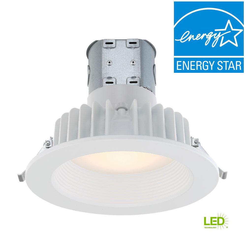 Envirolite Easy Up 6 In White Integrated Led Recessed Kit White Integrated Led Recessed Kit
