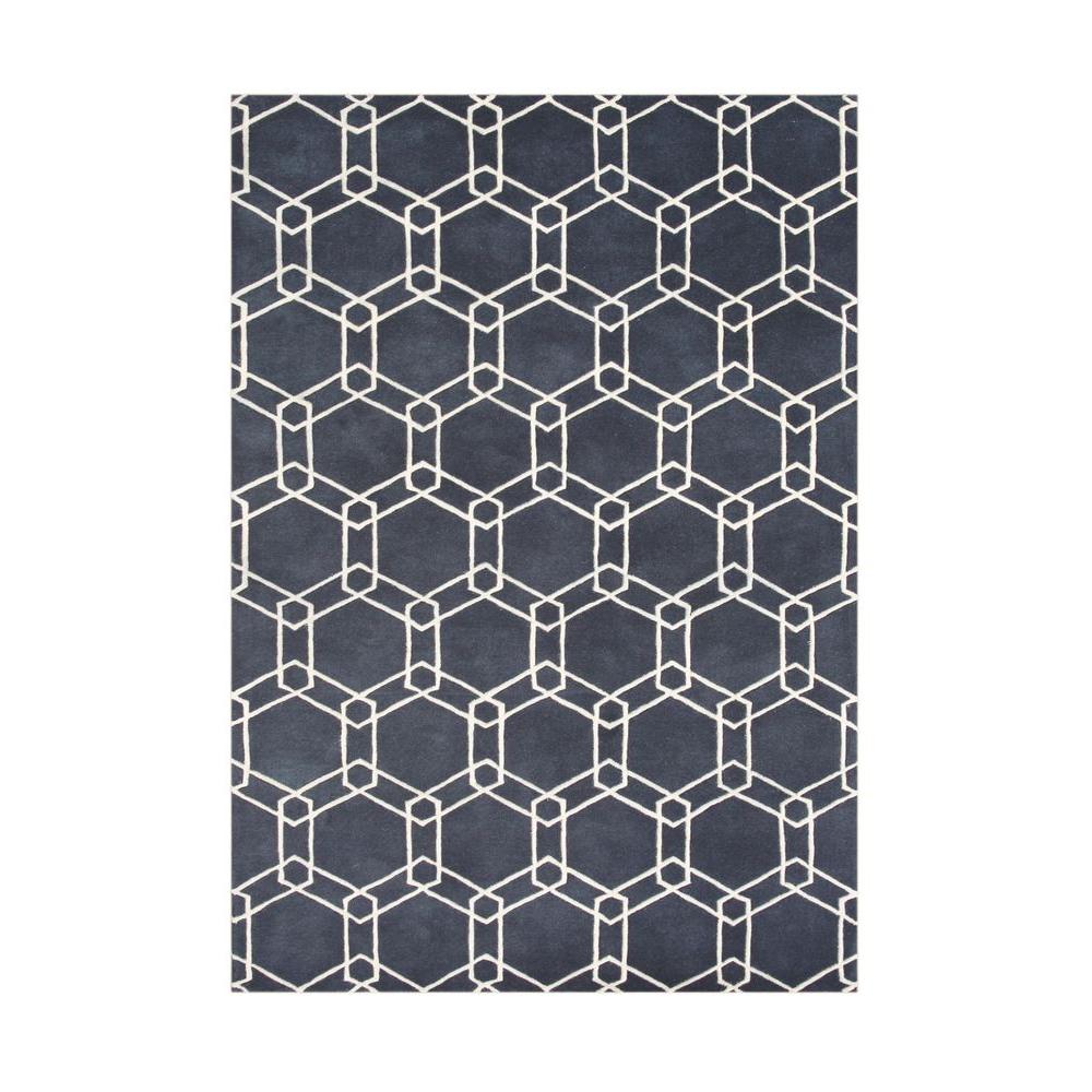 Charcoal Gray 8 ft. x 10 ft. Handmade Area Rug600648x10 The Home Depot