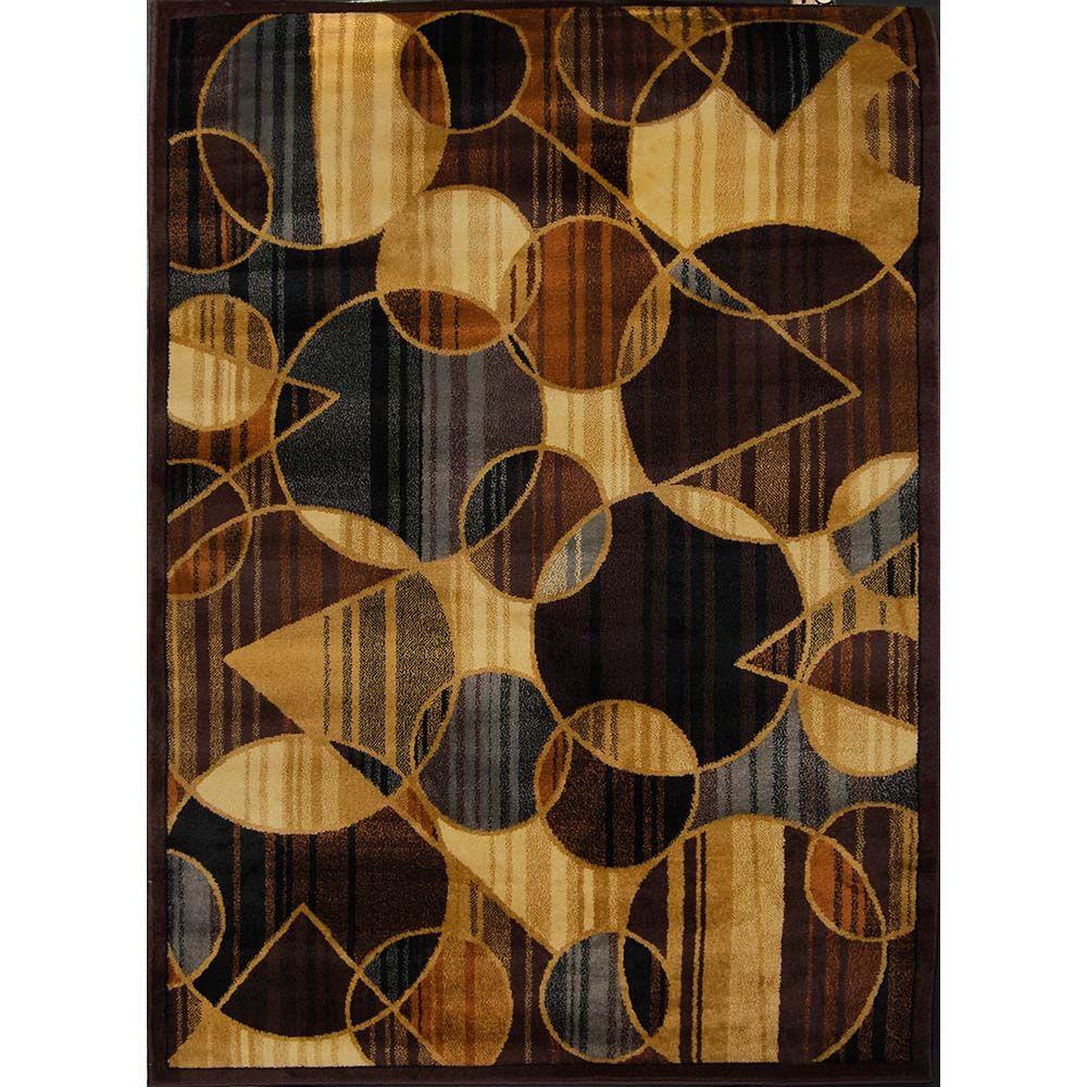 Home Dynamix Royalty Brown Blue 5 Ft X 7 Indoor Area Rug 2 8100 Home Dynamix Royalty Brown Blue 5 Ft X 7 Indoor Area Rug