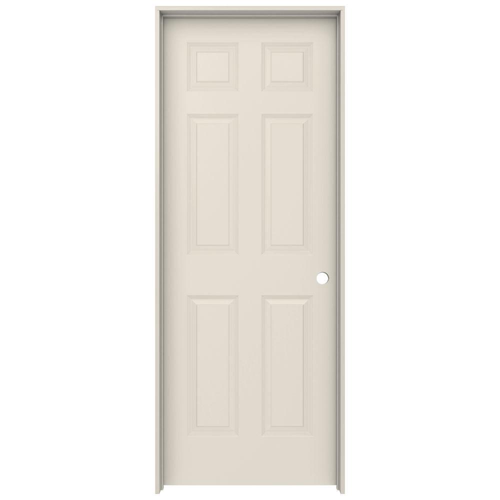 Jeld Wen 30 In X 80 In Colonist Primed Left Hand Smooth Molded Composite Mdf Single Prehung 8832