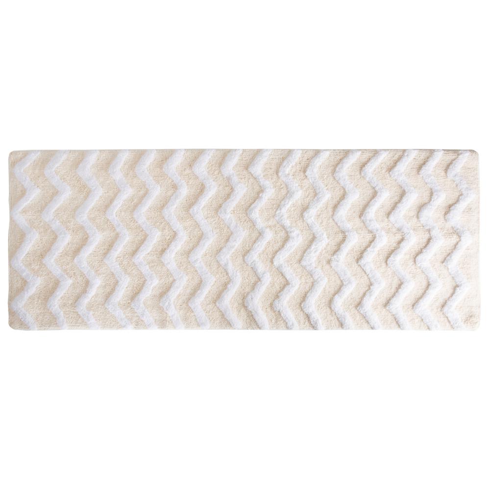 Chevron Machine Washable Bath Rugs Mats The Home Depot Bathroom Mat