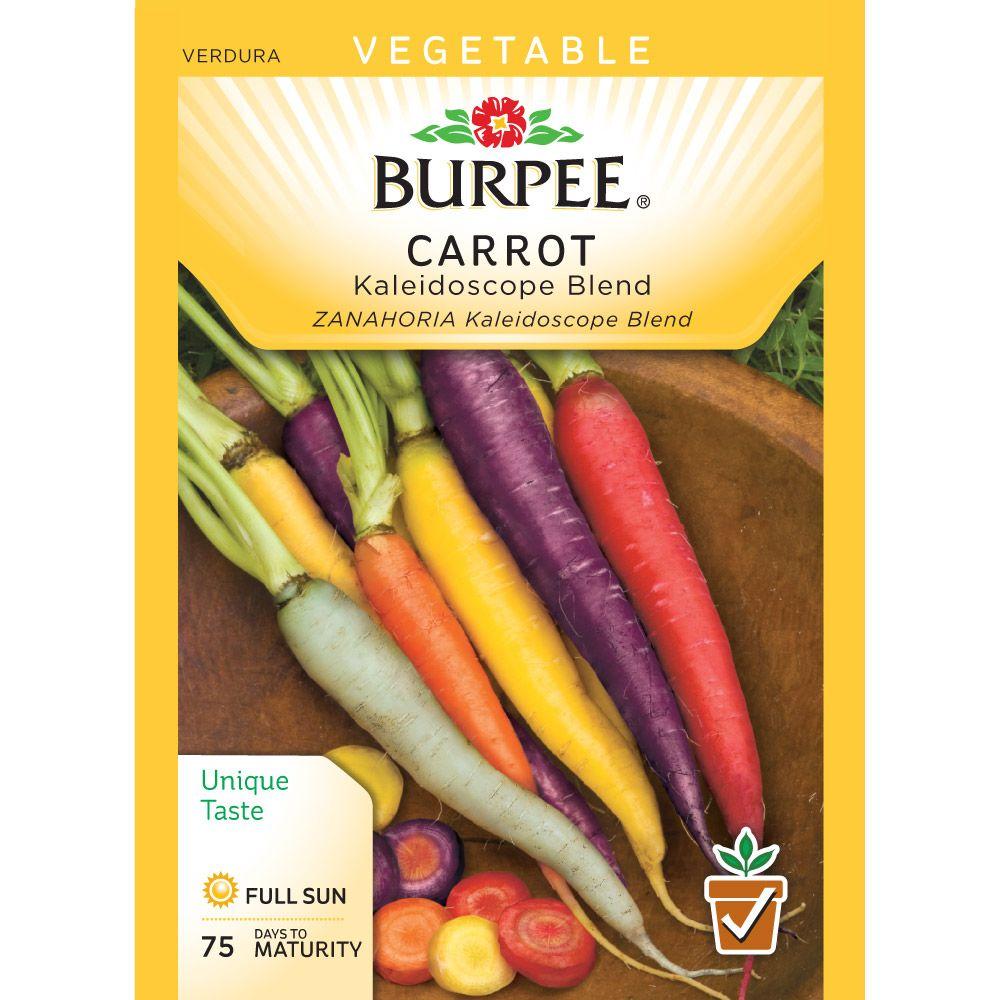 Burpee Kaleidoscope Mix Carrot Seed53053 The Home Depot