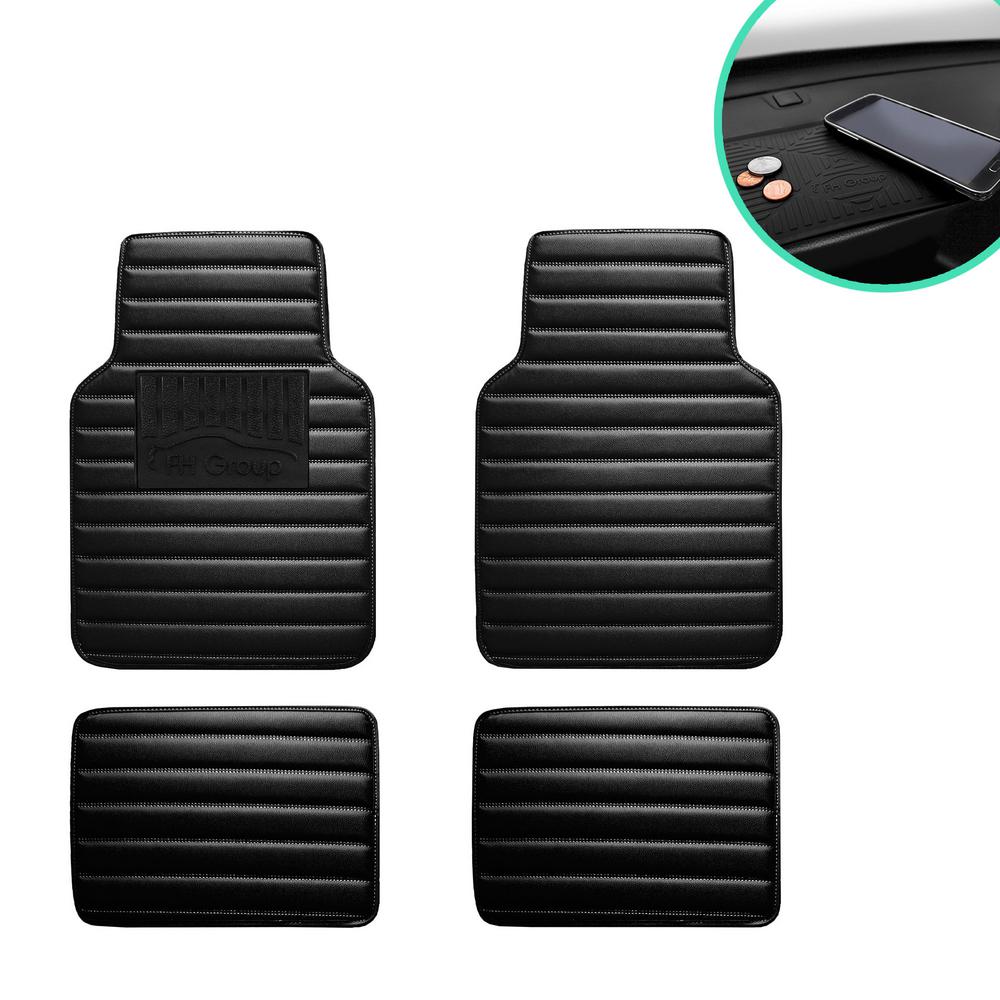 leather floor mats