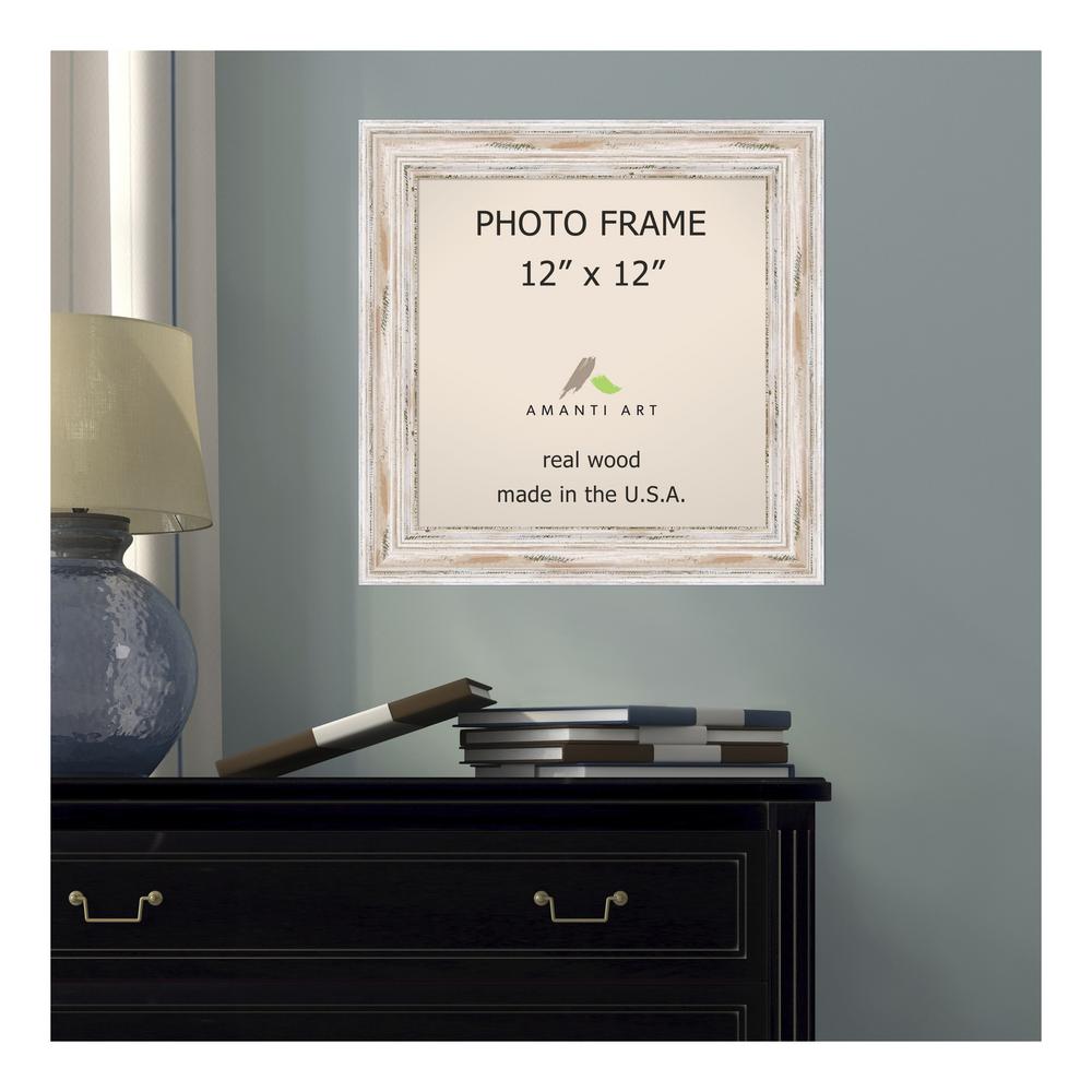 Litton Lane 5 Openings Whitewashed Wall Shelf Picture Frame With Whitewash Picture Frame