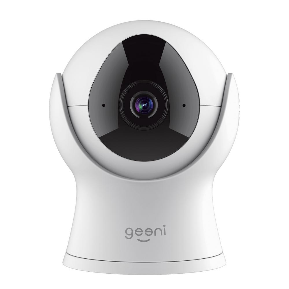 Geeni VISION Smart Wi-Fi Security Camera HD 1080P in White-GN-CW004-199