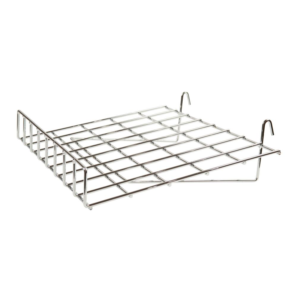 L x D Gridwall Shelf 23 1//2 x 14