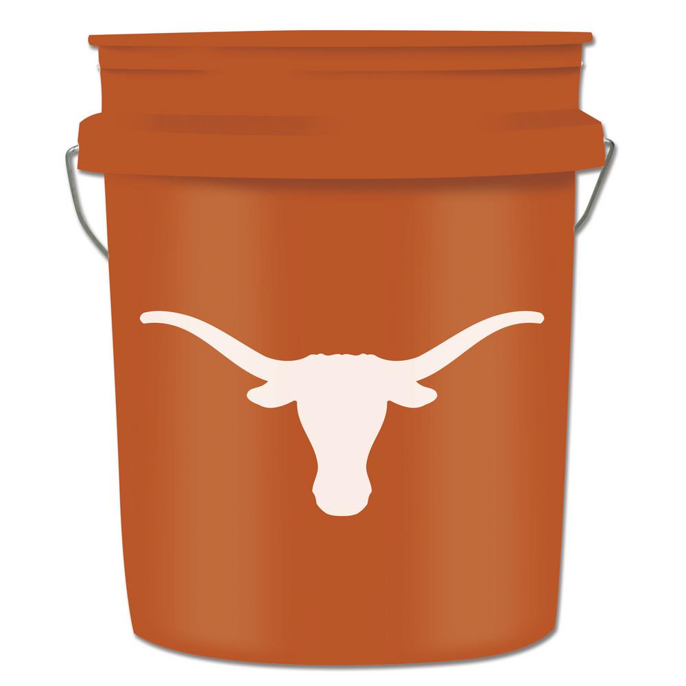 Texas 5 gal. College Bucket2840612 The Home Depot