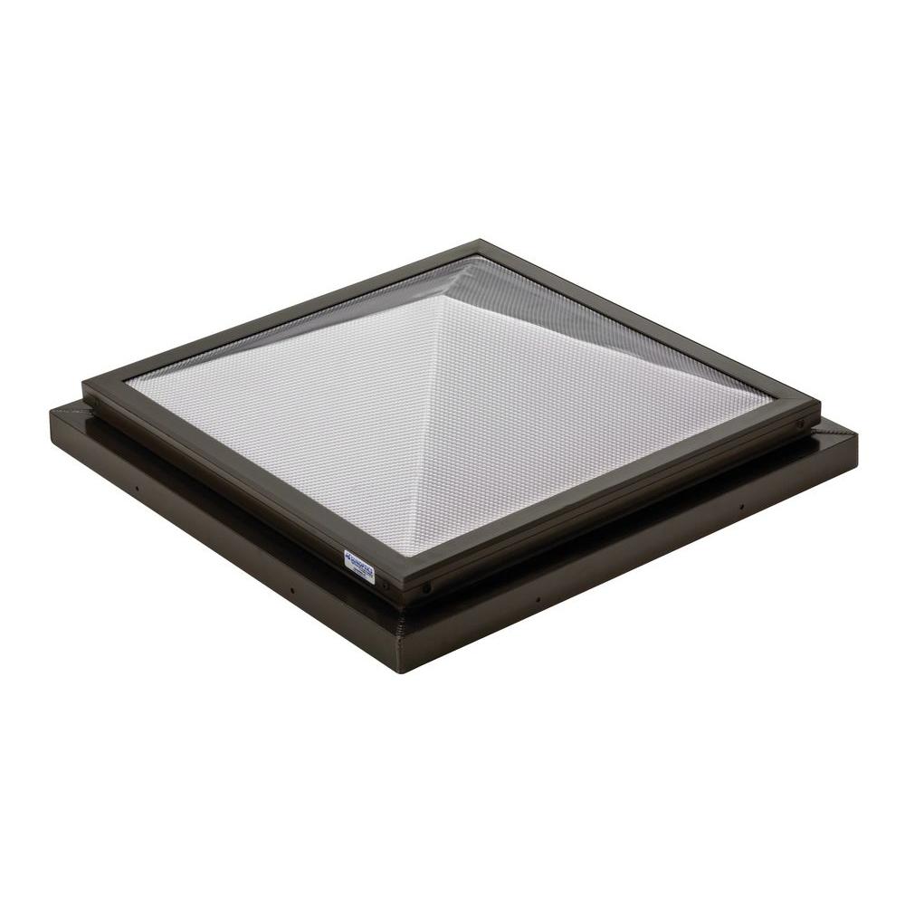 Sunoptics Fixed Skylights The Home Depot Fixed Curb Mounted Pyramid Skylight