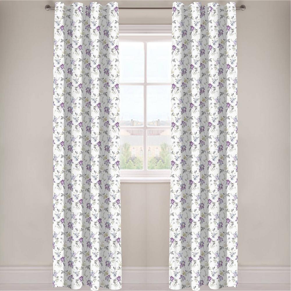 Purple Rod Pocket Curtains Drapes Window Treatments The