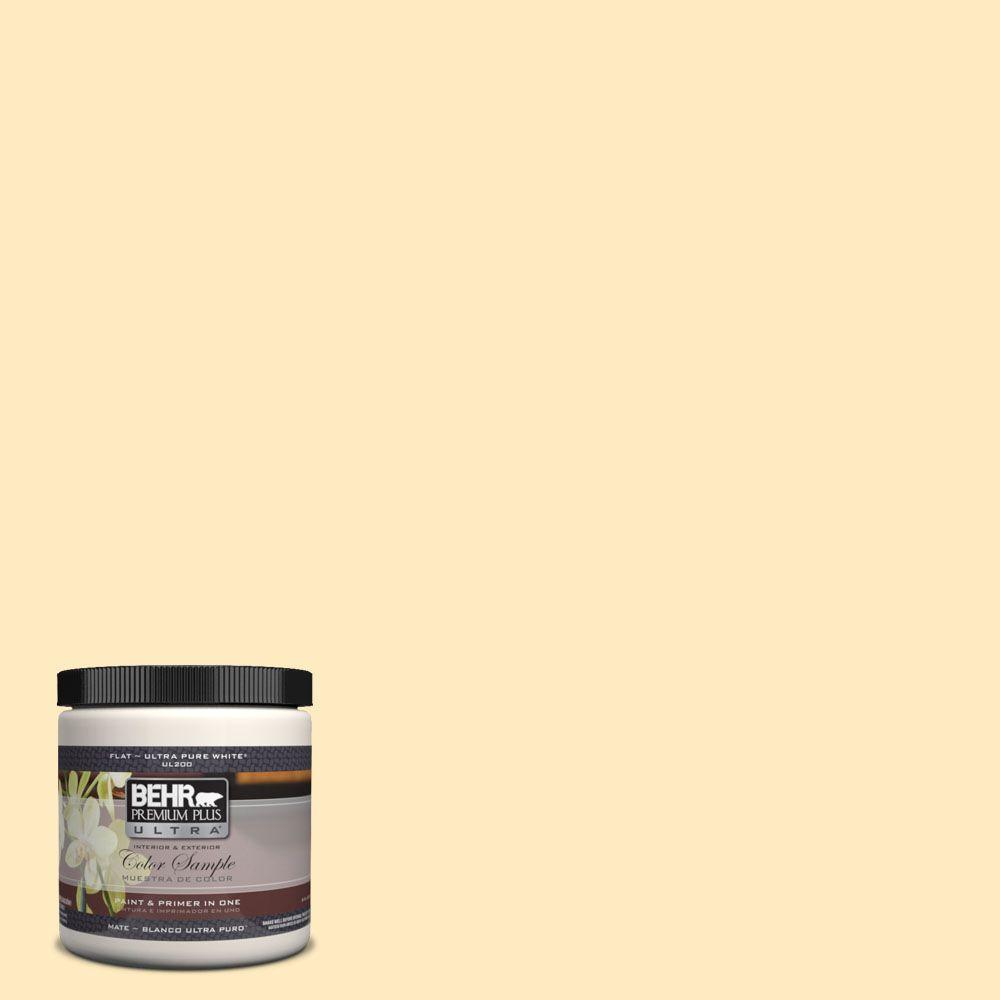 Behr Premium Plus Ultra 8 Oz 350a 3 Pale Sunshine Matte Interior 350a 3 Pale Sunshine Matte Interior
