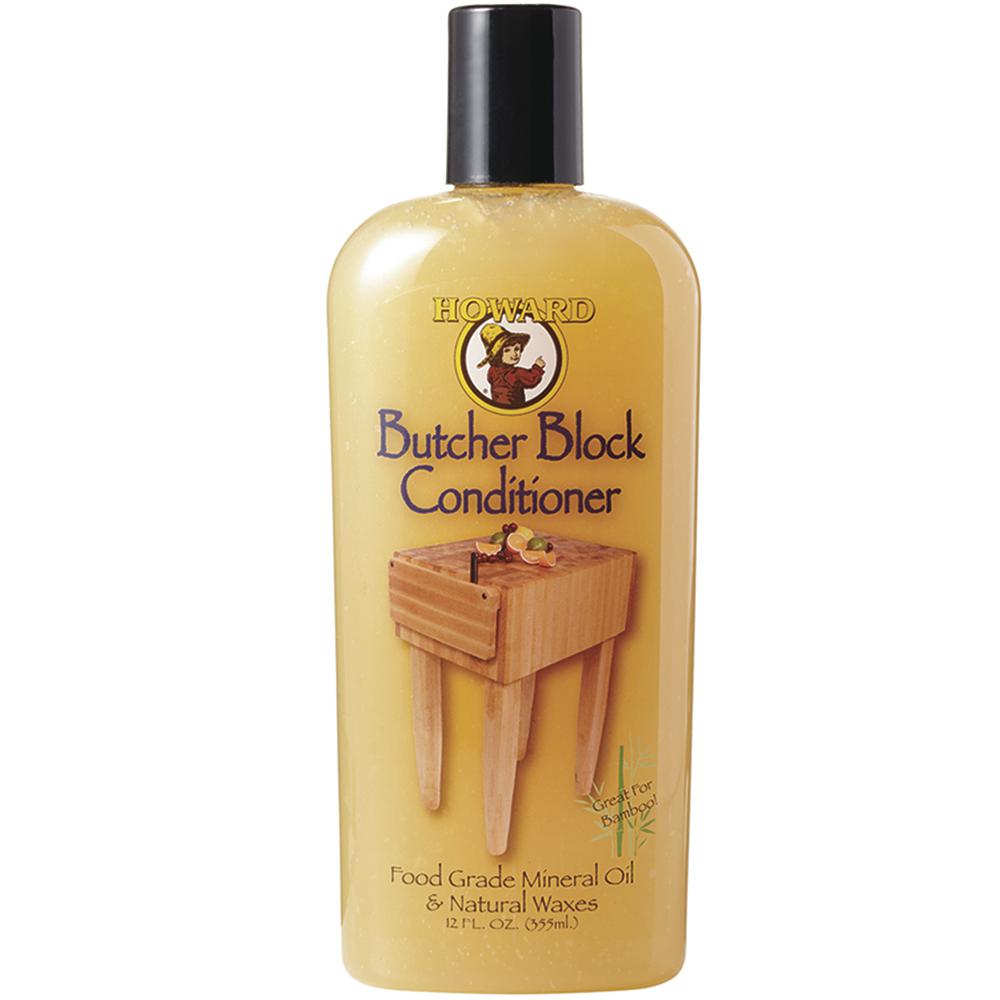 Howard 12 Oz Butcher Block Conditioner Bbc012 The Home Depot Butcher Block Conditioner
