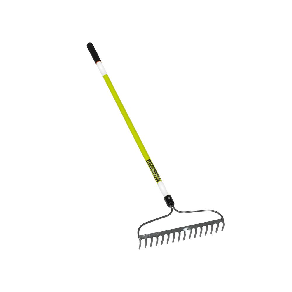 Seymour Structron 16-Tine Forged Head Bow Rake With 60 inch Reflective... by Seymour
