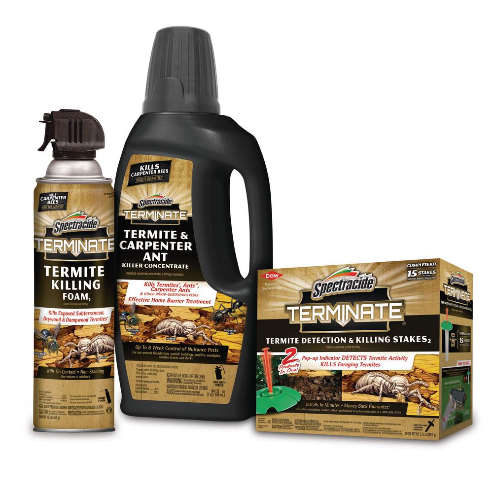 Spectracide Terminate Termite Bundle Pack Hg 96742 The Home Depot