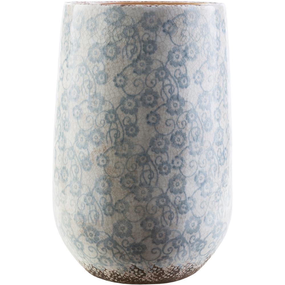 Artistic Weavers Draven 17 9 In Ceramic Decorative Vase In Blue