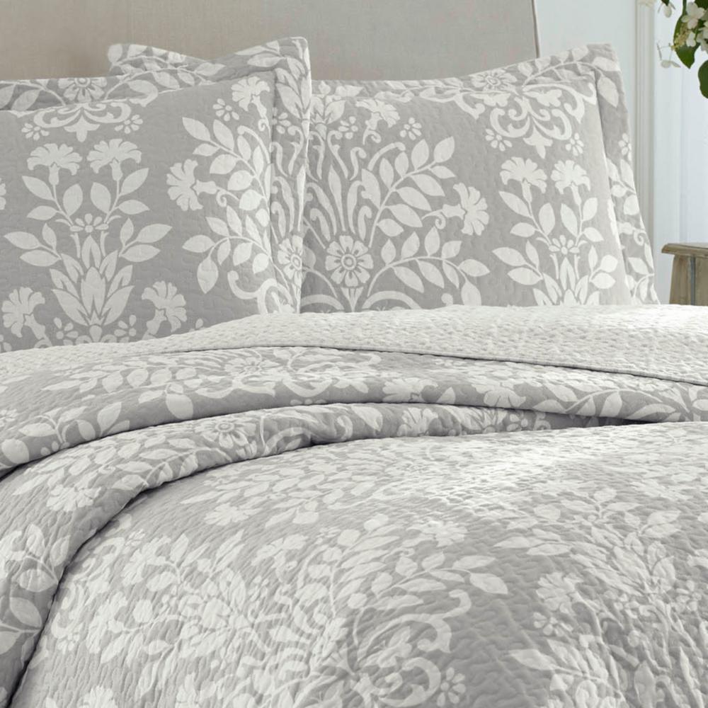 3-Piece Full//Queen Greenland Home Thalia Quilt Set