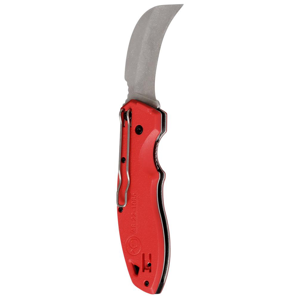 FASTBABACK HAWK BILL KNIFE Milwaukee Flip Folding Pocket Cutting Clip