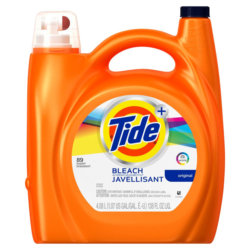 laundry detergent with bleach