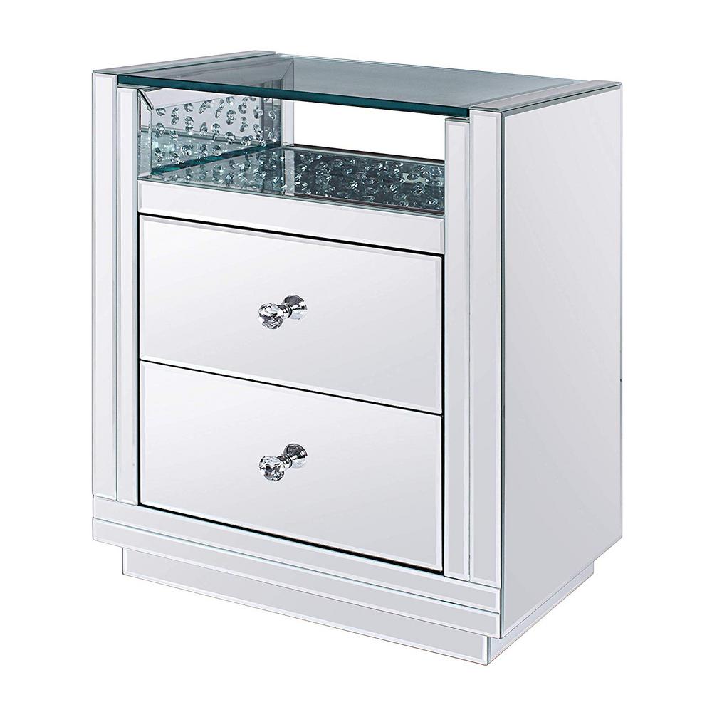 Clear Nightstands Bedroom Furniture The Home Depot Clear Nightstands Bedroom Furniture