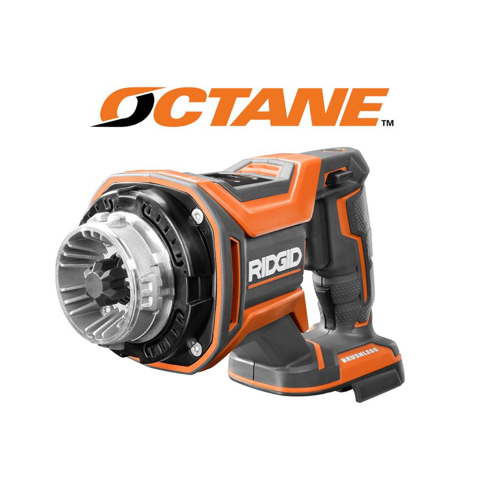 Ridgid Octane Brushless Megamax Power Base Tool Only 4 Head Position 18 Volt Ebay