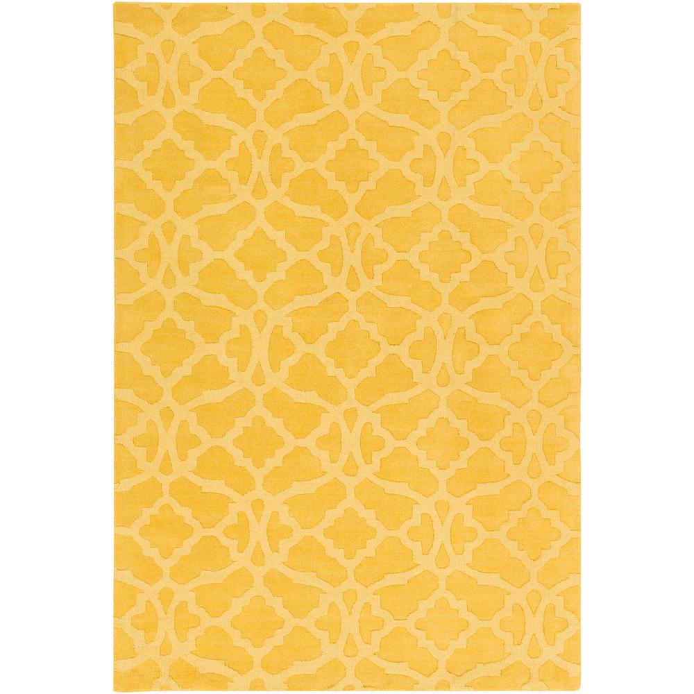 Artistic Weavers Metro Kristen Bright Yellow 9 Ft X 12 Indoor Area Rug