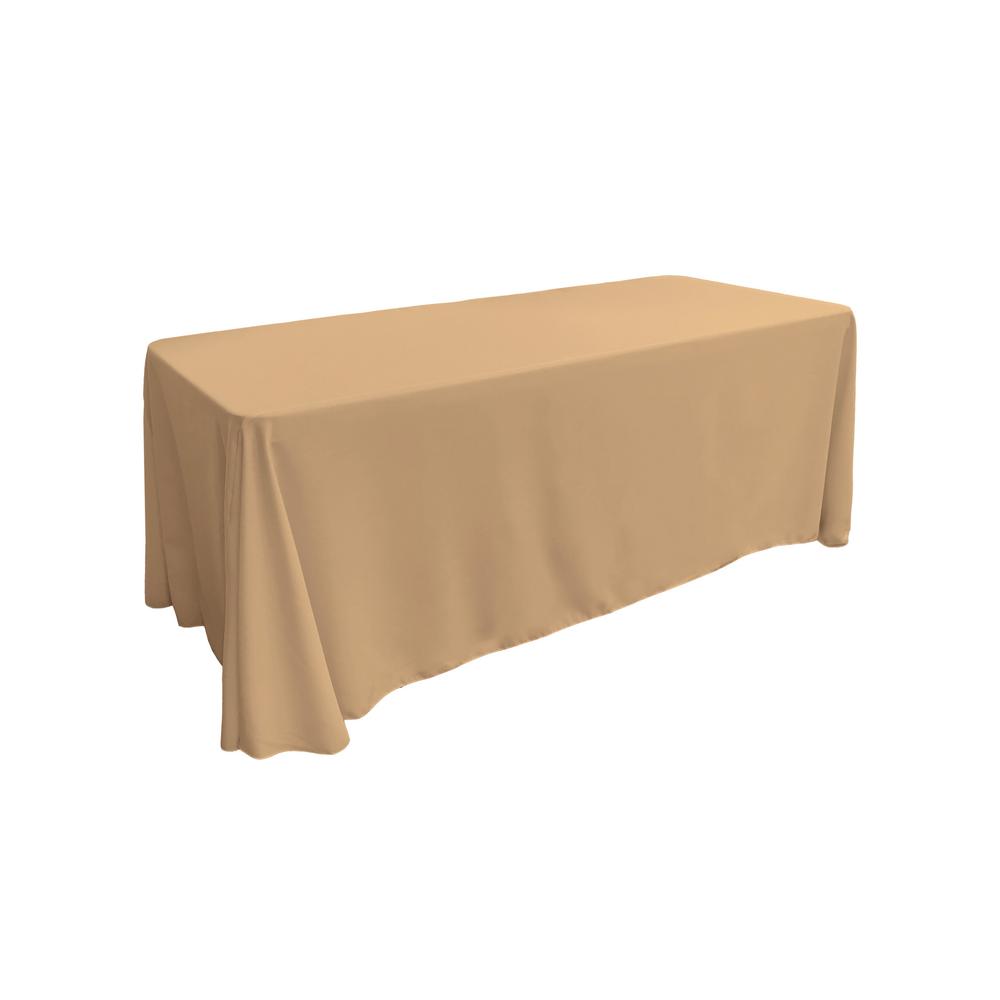 tan tablecloths