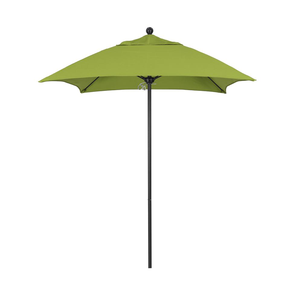 Green 6 Ft Patio Umbrellas Patio Furniture The Home Depot