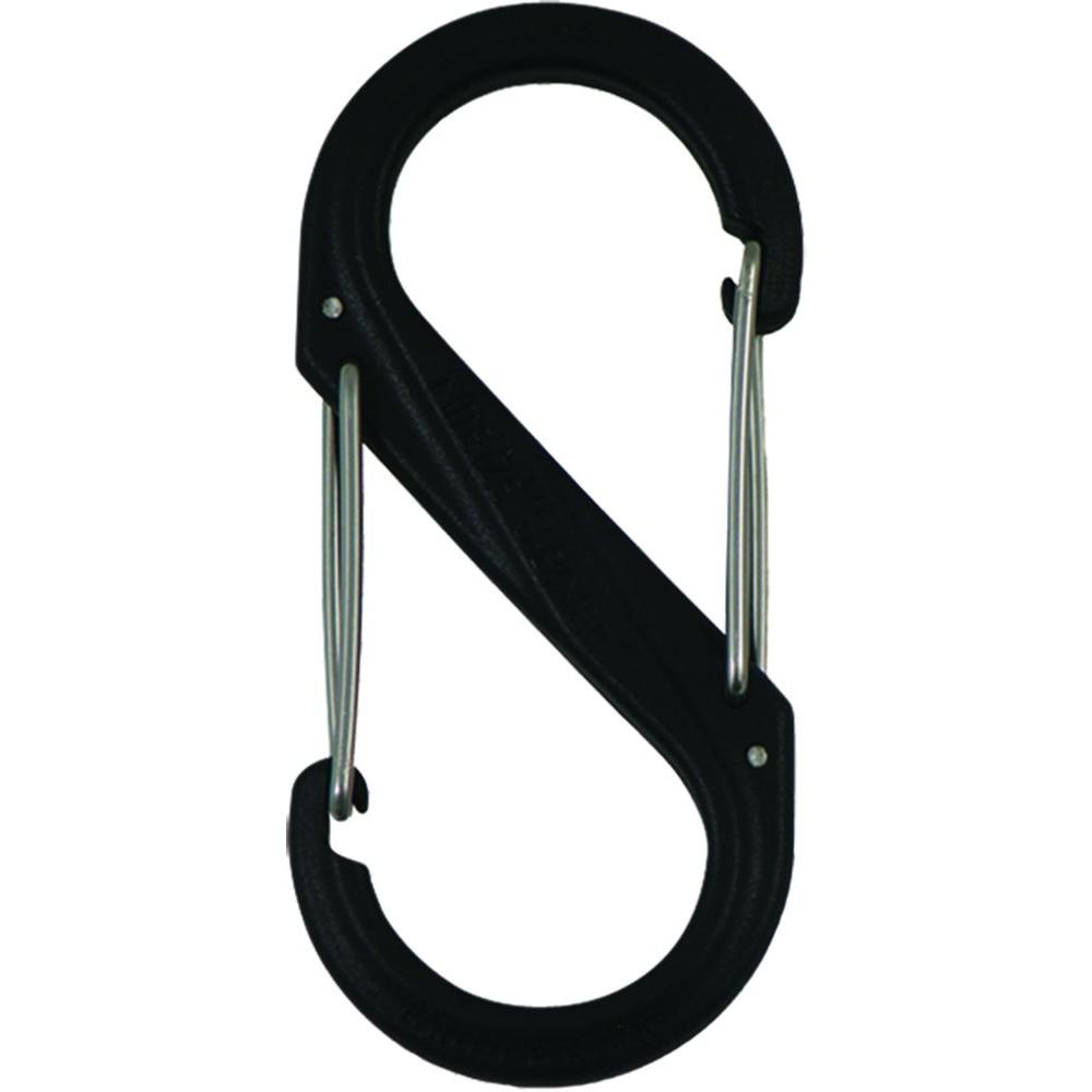 Nite Ize 2 in. Black Plastic Carabiner ClipSBP20301 The Home Depot