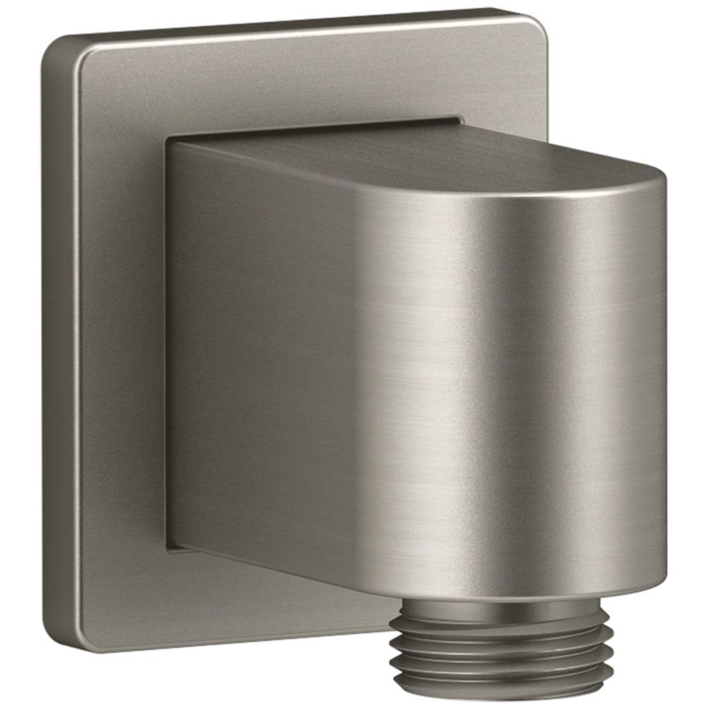 Kohler Awaken Wall Mount Supply Elbow In Vibrant Brushed Nickel K 98350 Bn The Home Depot