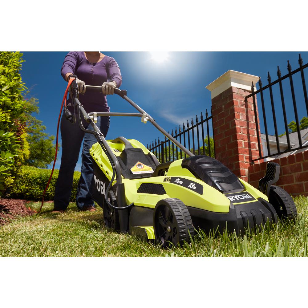 ryobi push reel mower