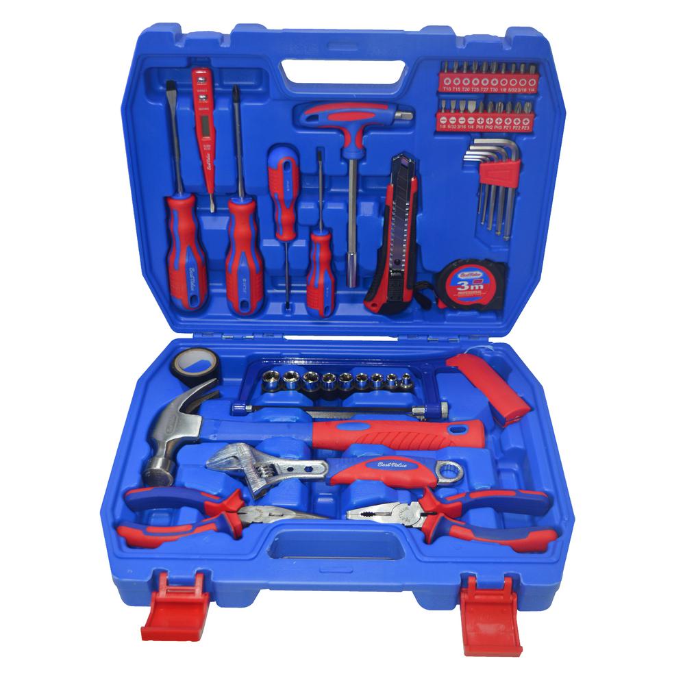 Best Value Home Tool Kit Tool Set (49-Piece)-H0183033 - The Home Depot