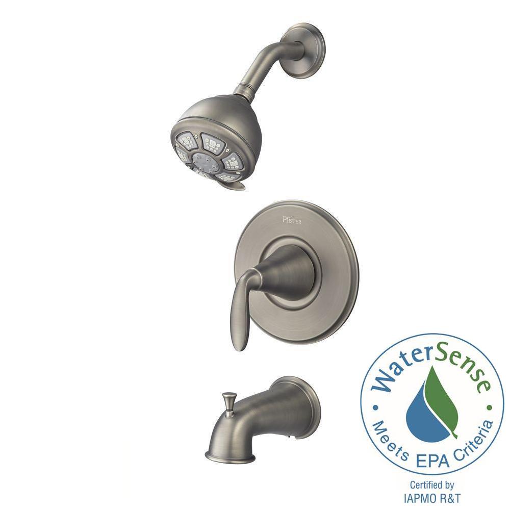 Pfister Ladera SingleHandle 3Spray Tub and Shower Faucet in Polished