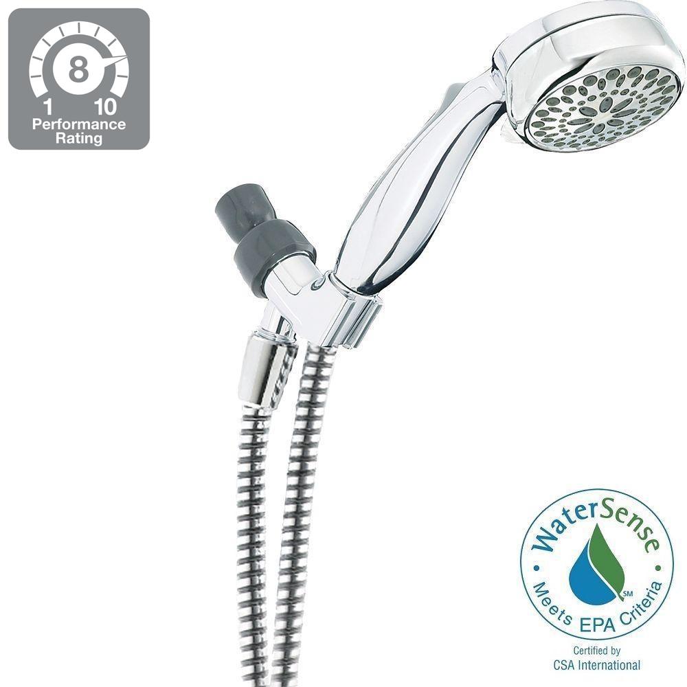 Delta 7Spray Handheld Showerhead in Chrome75701C The Home Depot